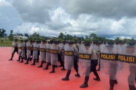 Polda Kaltara Laksanakan Latihan Peningkatan Kemampuan Dasar Sabhara