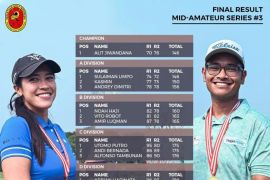 Pegolf Alit dan Hanemas sabet juara Mid Amateurs Series 3