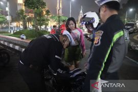 Satlantas Polres Sukabumi Kota sita 17 sepeda motor berknalpot brong
