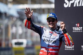 MotoGP: Marquez ingin menang lagi usai raih podium sprint race seri Prancis