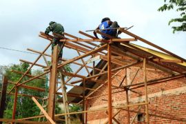 Satgas TMMD Bontang yakin  pembangunan rumah warga tuntas tepat waktu