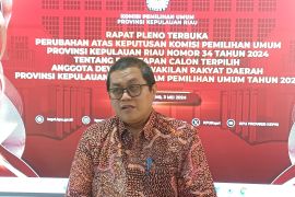 KPU pastikan tidak ada calon independen di Pilgub Kepri 2024