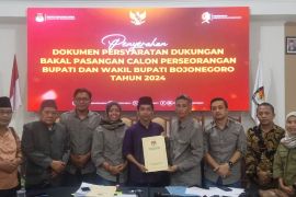 KPU Bojonegoro hanya terima satu paslon perseorangan