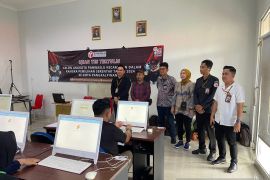 Imam Ghozali tinjau pelaksanaan tes tertulis calon anggota panwaslu kecamatan