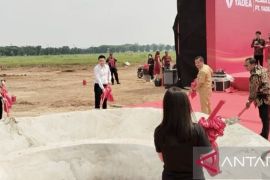 Pabrik motor listrik di lahan seluas 27 hektare resmi dibangun di Karawang