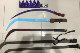 Polres Belawan amankan 12 remaja bersenjata tajam hendak tawuran