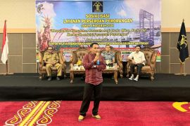 Kemenkumham Kalteng sosialisasikan pendaftaran perseroan perorangan pada UMKM