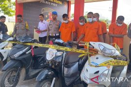 Polres Pidie ringkus enam pelaku dan penadah curanmor