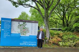 Jajaki kerja sama internasional, Rektor IIB Darmajaya kunjungan ke Osaka University