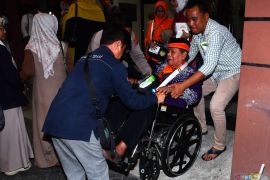 Pemberangkatan jamaah calon haji Kota Madiun