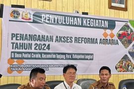 BPN Langkat lakukan penyuluhan penanganan akses reforma agraria