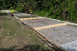 Dinas PUPR Kota Madiun kerjakan pengecoran jalan di lima titik lokasi