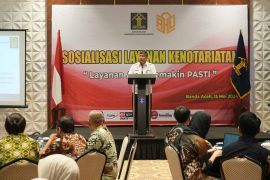 Kemenkumham Aceh ingatkan akan tindak tegas notaris tak patuh