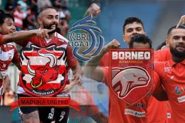 Pratinjau pertandingan Madura United vs Borneo FC: duel berat sebelah?