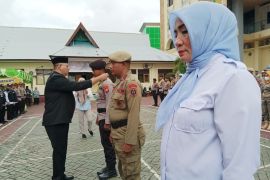 Pemprov Maluku Utara apel siaga pelayanan pemberangkatan jamaah calon haji