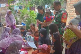 Kodim 0602/Serang dukung gerakan pekan imunisasi dunia