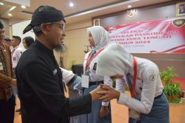 Jateng kirim empat pelajar untuk calon Paskibraka Nasional
