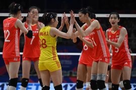 Timnas putri China bekuk Amerika Serikat 3-1 di VNL