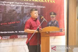 Kemenkumham Kalsel perkuat kemampuan intelijen petugas Pemasyarakatan