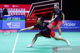 Langkah Rinov/Pitha terhenti di semifinal Thailand Open 2024