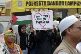 Aksi bela Palestina di Lampung Page 3 Small