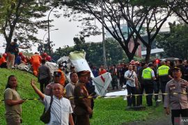 Pesawat yang jatuh diketahui take off menuju Landasan Sakalanagara