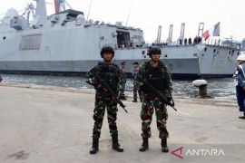 Kapal perang Prancis FREMM Bretagne D655 di Jakarta hingga 24 Mei 2024