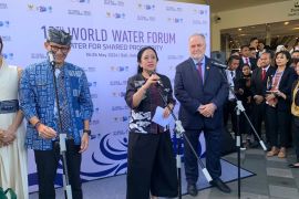 Ketua DPR singgung pertemuan dengan Presiden Jokowi di World Water Forum