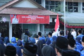 Pj Bupati hSS pimpin upacara peringatan Harkitnas 2024