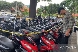 Polda Kepri sita sebanyak 36 unit sepeda motor hasil curian