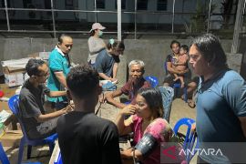 Dinkes Kaltim layani 24 jam pasien terdampak banjir  di Mahakam Ulu