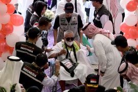 Kemenag catat 63.823 calon haji Indonesiag g  tiba di Arab Saudi