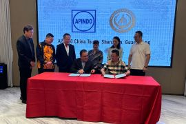 Apindo Jatim dan Pengusaha asal Guangdong kerja sama pengembangan usaha