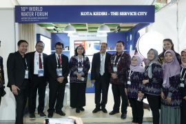 Kota Kediri beri gagasan penanganan krisis air di "World Water Forum" Bali