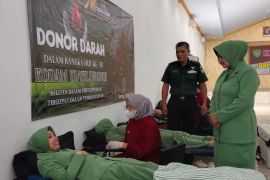 Kodim 0602/Serang gelar bakti sosial donor darah