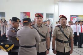 Kapolres Manggarai Timur pimpin upacara sertijab Kasat Reskrim