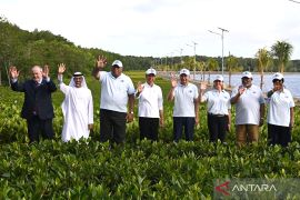 Kunjungan kepala negara peserta World Water Forum ke Tahura Bali
