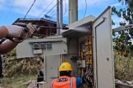 Pasokan listrik Long Iram pasca banjir sudah pulih