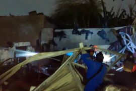 Gudang pangkalan gas terbakar di Kabupaten Deli Serdang