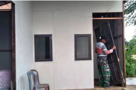 Renovasi rumah oleh TMMD Kodim Bontang hampir rampung