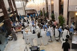 Info Haji 2024 - Sebanyak 90.132 calon haji Indonesia tiba di Arab Saudi