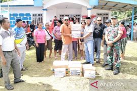 Bantuan untuk korban erupsi Gunung Ibu terus mengalir