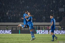 Persib Bandung selangkah lagi juara Liga 1 usai taklukkan Madura 3-0
