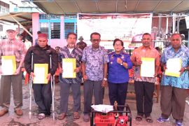 Damkar Jayapura edukasi warga cara padamkan kebakaran