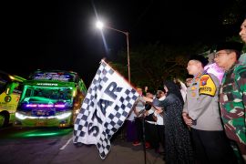 Jamaah calon haji asal Banyuwangi terbagi empat kelompok terbang