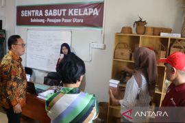 Kerajinan sabut kelapa KIM  di Penajam jadi khas Benuo Taka