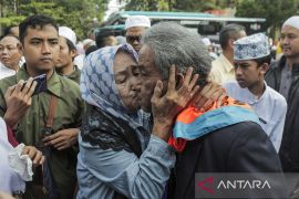 Pemberangkatan jamaah calon haji di Kota Sukabumi