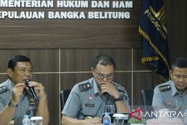 Kemenkumham Babel gelar Rapat Penentuan Objek Analisis Implementasi/Evaluasi Kebijakan Kementerian Hukum dan HAM