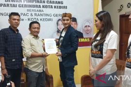 Partai Gerindra Kediri terima pendaftaran dua bakal calon wali kota