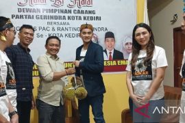 Kader Partai Gerindra Kediri calonkan Bakal Wali Kota